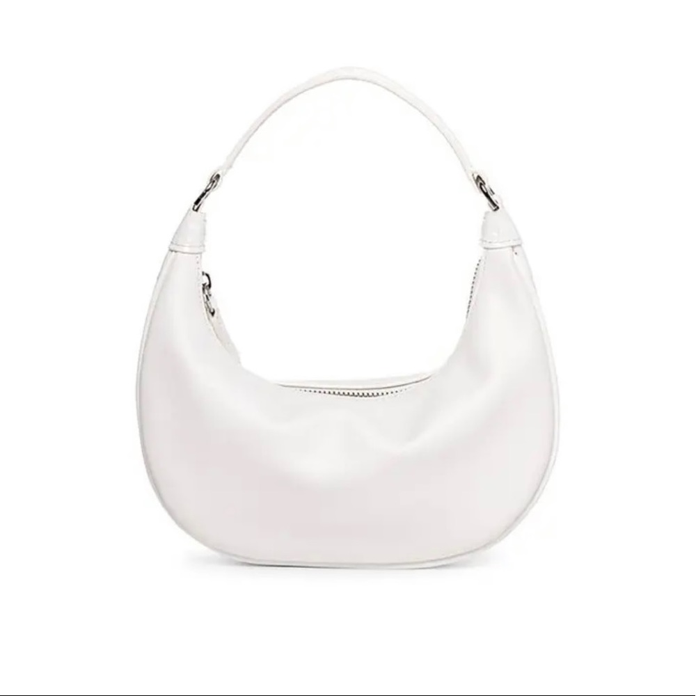 STAUD Mini Sasha Bag in White